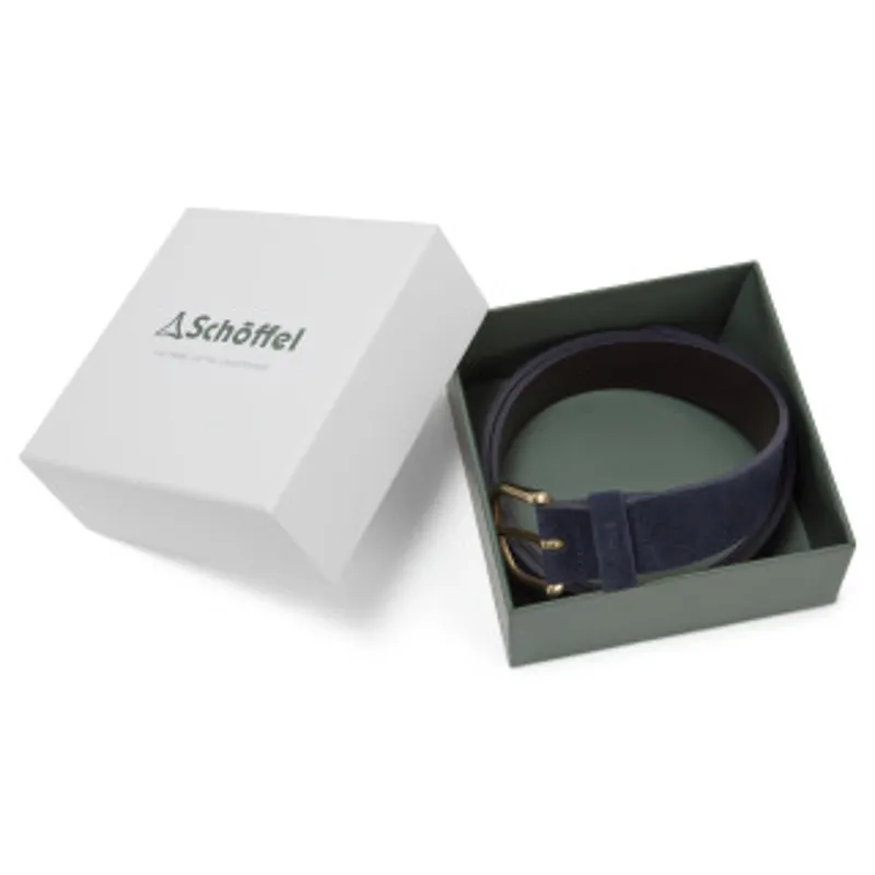 Schoffel Padley Suede Belt Navy-1